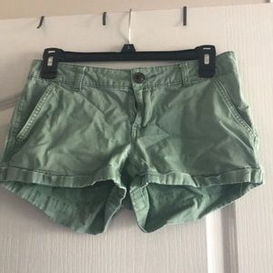 Olive shorts